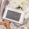 Lunamoon DIY Cluster Eyelashes, Individual Eyelashes for Eyelash Extension, DIY