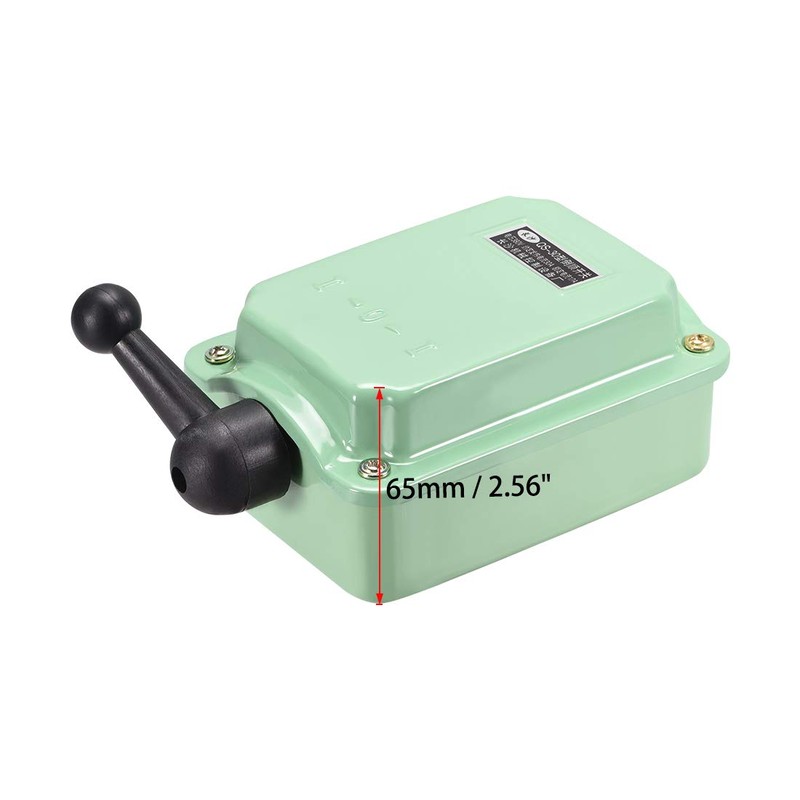 uxcell Drum Switch QS-30 3 Positon Forward/Off/Reverse Motor Control 30A