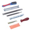 11Pcs Chainsaw Sharpener File Chain Saw Teeth Sharpening Tool Set