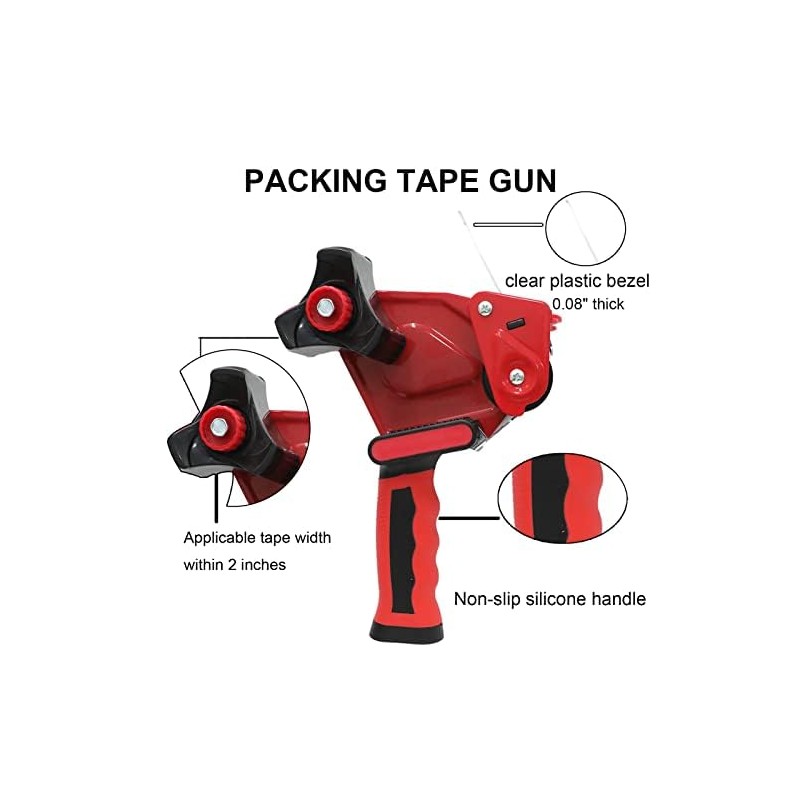 WELSTIK Packing Tape Dispenser Gun, Strong Tape for Packing Boxes