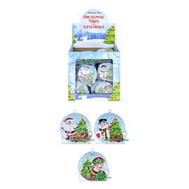  Henbrandt 12x Mini Christmas Pinball Games for Kids Puzzle Game Xmas Stocking Filler Home School Classroom Prize Loot Bag Filler Party Favour for Boys and Girls