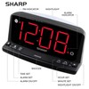 SHARP LED Digital Alarm Clock – Simple Operation - Easy