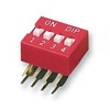 DIP Switch 4 POS R/A SPST-NO Slide | SIP/DIP Switch