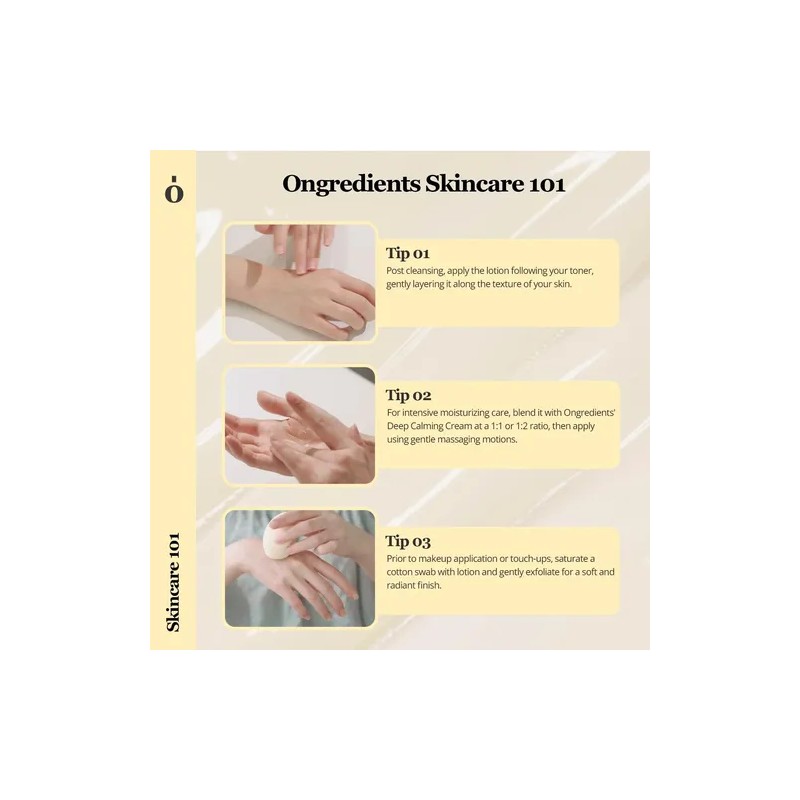 Ongredientes Skin Barrier Loción Calmante | Hidratante Liger