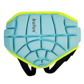 kufun Skateboard Hip Protector for Kids, Adjustable, 3-10 Years, Butt, Skiing, Skating, Butt Painless, Cushion, Butt Painless, Sports, Kids (Blue)