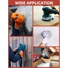 115mm Hook and Loop Sanding Discs 40/80/120/240 Grit Sandpaper Sheet,