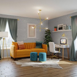 WADILE Grasscloth Peel and Stick Wallpaper 15.7in x 196.8in, Textured Contact Paper for Cabinets, Faux Linen Wall Paper Pull and Stick, Fabric Vinyl Wallpaper Self Adhesive Light Gray