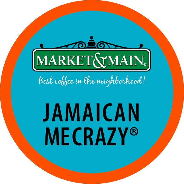 Market & Main Single Serve, Jamaican Me Crazy Cup Coffee,