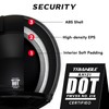 TRIANGLE Modular Motorcycle Helmets for Men Flip Up Full Face