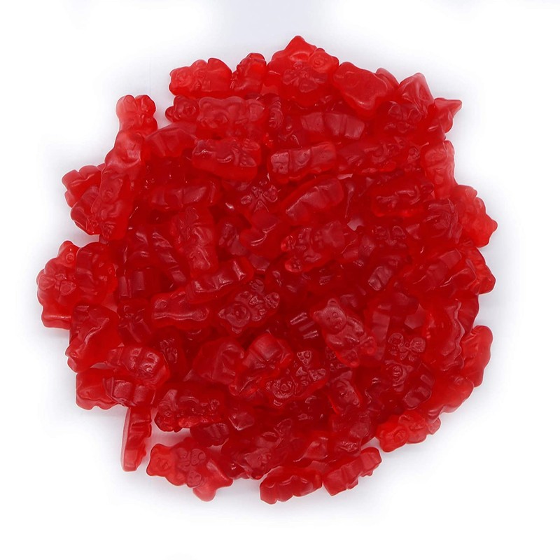 FirstChoiceCandy Gummy Bears (Red Wild Cherry, 2 LB)
