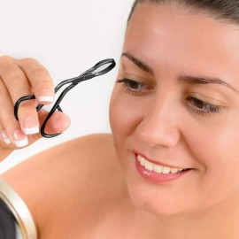 Universo en Linea Pinza Para Depilar Ceja Punta Recta Y Plana Tijeras Vello