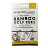 Golfers Club Premium White Bamboo Tees 69mm pack of 20