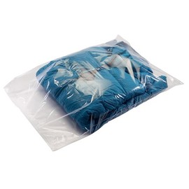3" x 18" x 2 mil Clear Plastic Layflat Bags (Case of 1,000)
