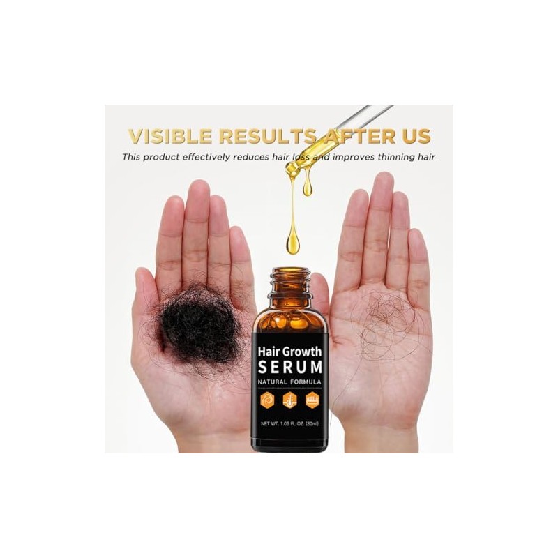 Suero para Crecimiento Capilar Fórmula Natural 30ml