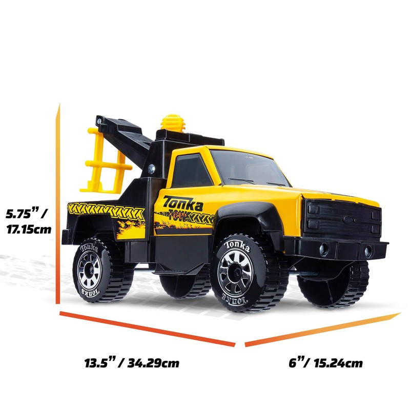 Tonka Steel Classics, Tow Truck - Made with Steel &