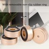 Aswalling 4PCS Turntable Isolation Feet Pads Aluminum Speaker Spikes Stand