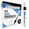 G4GADGET Nice Style Pack of 10 Non-Toxic Ink Black Colour