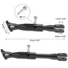 Motoforti Universal Adjustable CNC Aluminum Alloy Motorcycle Kickstand Side Support