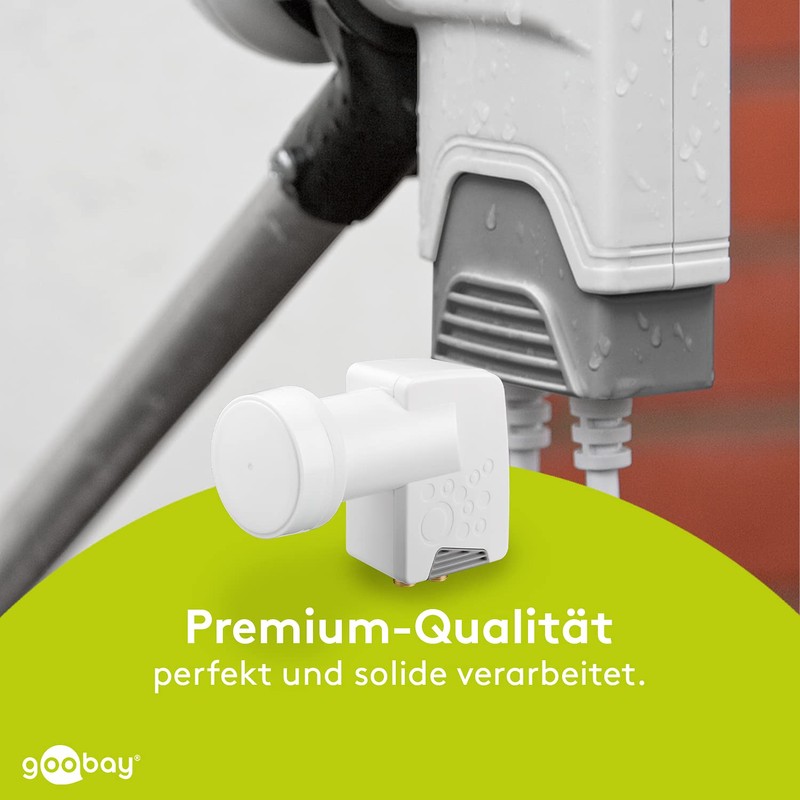 Goobay 67270-GB Twin LNB Weather Protect