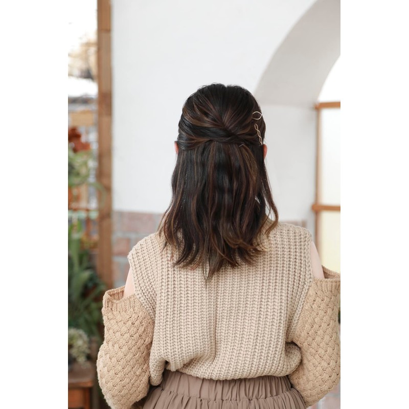 Priscilla Easy Inner Extension Heat Resistant Maroon Brown