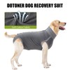 Dotoner Dog Surgery Recovery Suit Dog Suit for Male Female