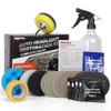POLIWELL Headlight Restoration Kit - 3 Easy Steps for Clarity
