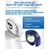 P12 Label Tape Refills Replacement for DYMO Letratag Refills for