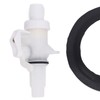 5PCS RV Toilet Water Valve Kit Leak Resistant 13168 for
