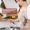 AERZIP 9 Inch Wooden Spoons for Eating Mixing Stirring Soda