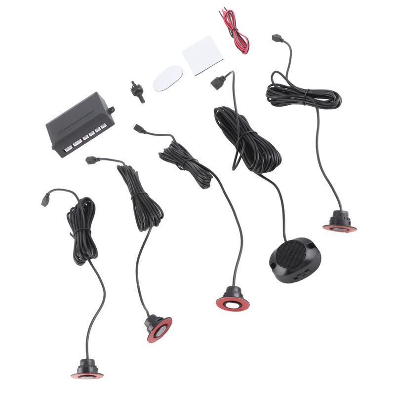 16.5mm Car BuiltIn Backup Radar Sensor Reversing Assistance with Audio