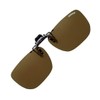 Cliponkeeper 9338 Polarized Bib Clip On Sunglasses, Over Glasses, UV