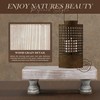 EOSAHR Farmhouse Fir Wood Risers for Decor on Coffee Table