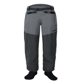 BRIVER MAX Comfort Breathable Waterproof Waist StockingFoot Pants Wader for Fishing, Hunting, Kayaking, Hiking (XLarge)