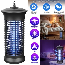 Electric Fly Gnat Killer Lamp Pests Fly Insect Trap Mosquito Bug Zapper Indoor