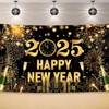 2025 Happy New Year Backdrop, Happy New Year Photo Banner