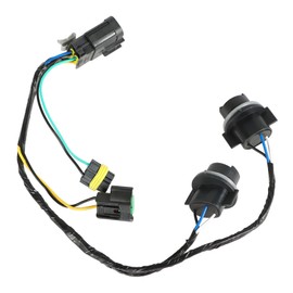 Silscvtt Headlight Light Socket Wiring Harness Assembly 645-745 25962806 15841609 Replacement for 2007-2014 Silverado Sierra 1500 2500HD 3500HD