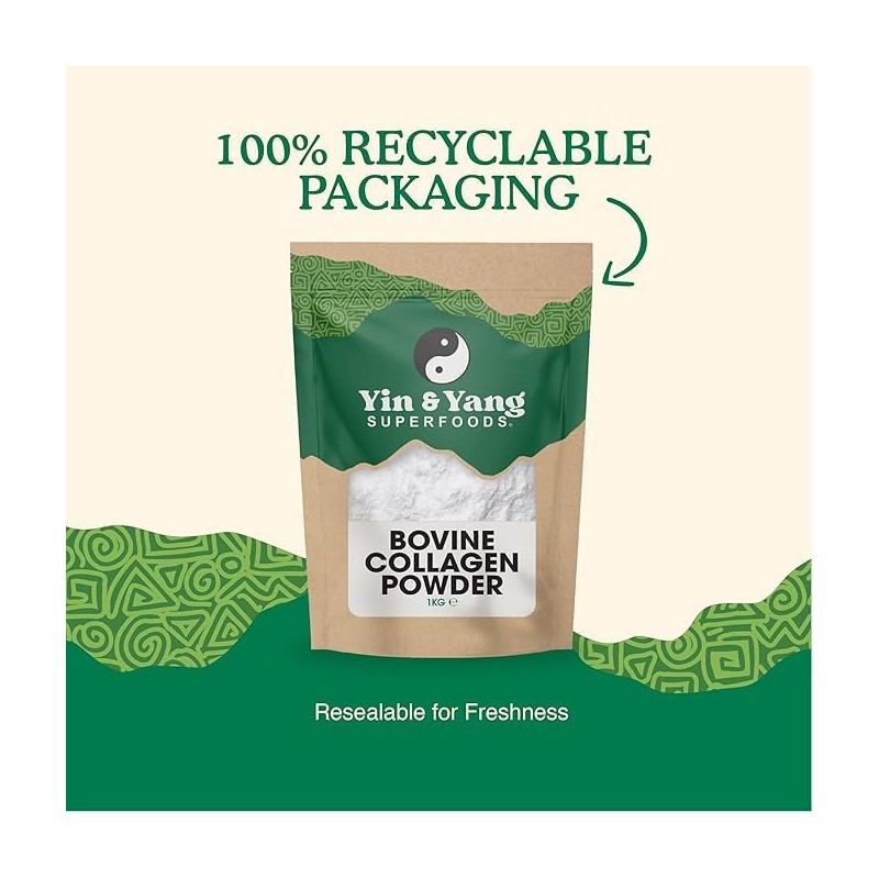 Collagen Powder 400g | Hydrolysed Bovine | Skin Hair Nails