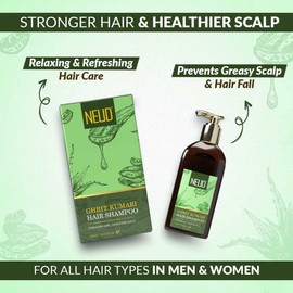 NEUD Ghrit Kumari Hair Shampoo for Men & Women - 300 ml