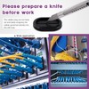 Swpeet 10Pcs 63/64" x 2-23/64" - 25 x 60mm Double