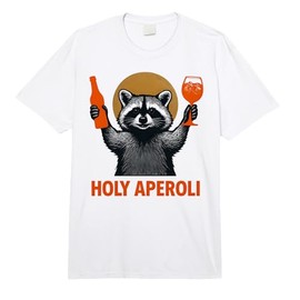 Holy Aperoli - Funny Raccoon Party Comfort Colors Adult Heavyweight T-Shirt