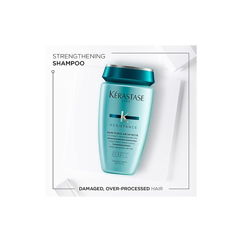 Kérastase Resistance Bain Force Architecte 250ml & Ciment Anti-Usure 200ml