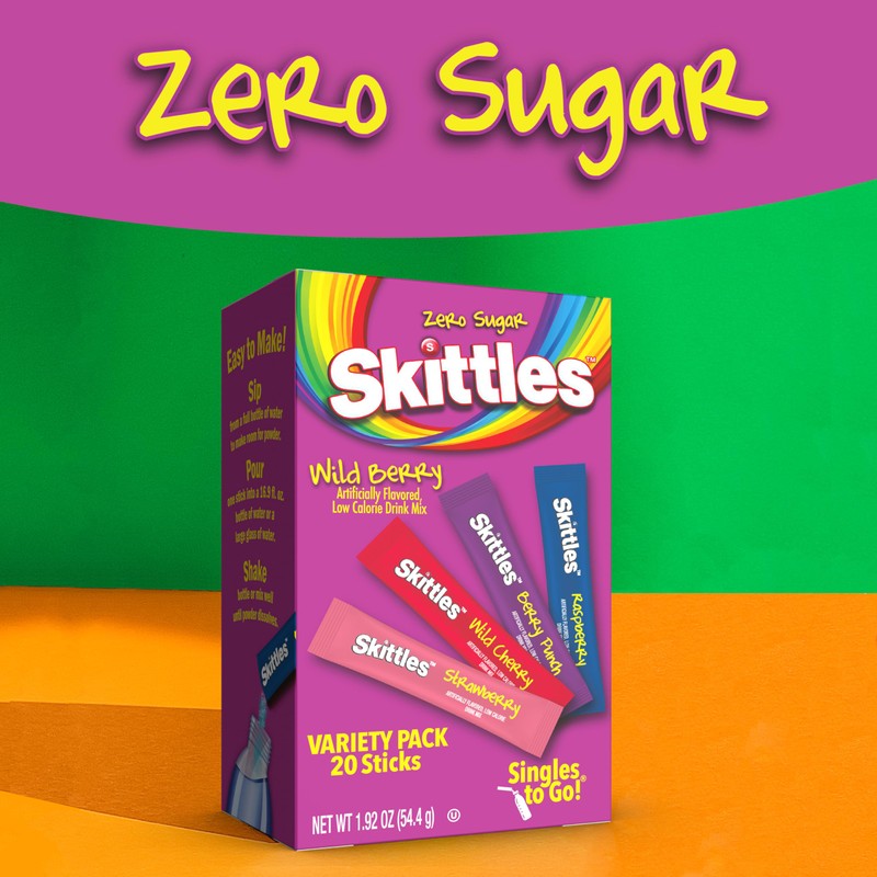 Skittles Singles To Go Variety Pack, Watertok Powdered Drink Mix,