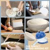Reallnaive 8 Pcs Enameled Bread Dutch Oven with Lid for