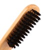 Double Brush Comb, Professional Wooden Handle Hairdressing Comb Anti Static