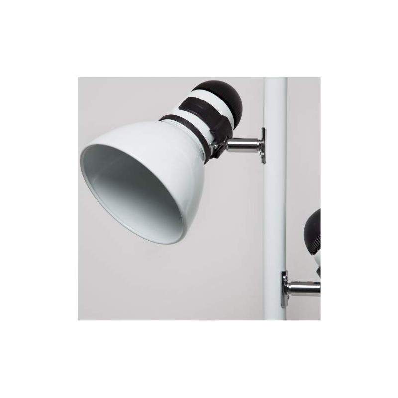 Boston Harbor TL-TREE-134-WH Three Light Tree Lamp, 65", White