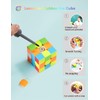 ROXENDA Speed Cube Set, Magic Cube Set of 2x2x2 3x3x3