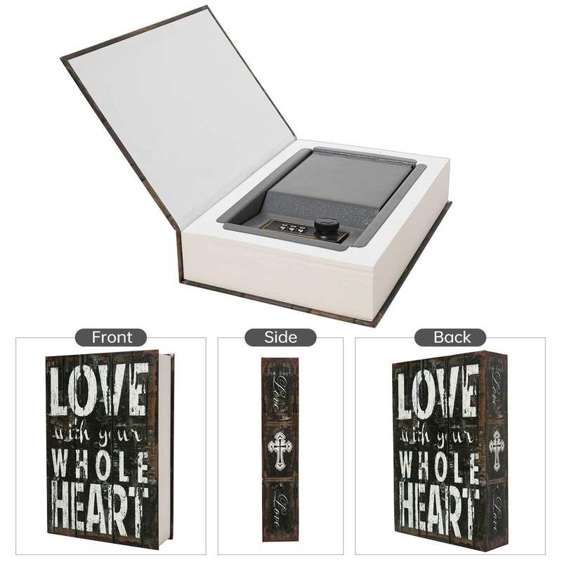 Real Paper Diversion Book Safe Storage Box, Dictionary Secret Safe