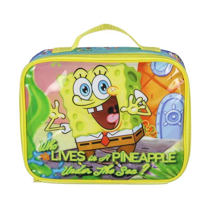 Nickelodeon SpongeBob SquarePants Bikini Bottom Lunch Box Tote Bag