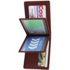 VIVIAN DECO Men's Women's License Holder, Card Case, Thin Pass