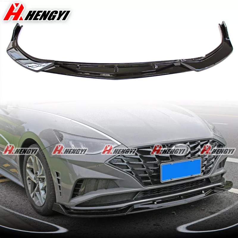 dtangor FITS 2020+ HYUNDAI SONATA GLOSSY BLACK V STYLE 3